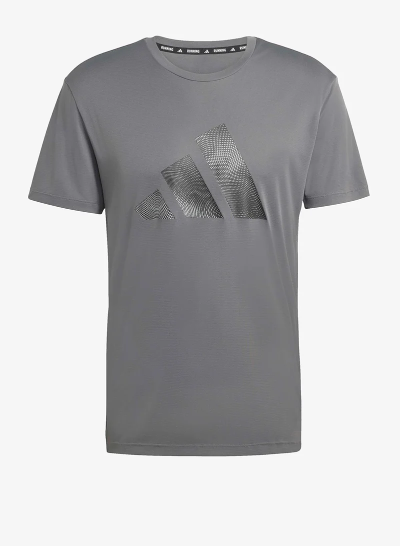 Adidas GREFIV Adi365 Running Essentials Brand Love T-Shirt for Men | Best Price UAE