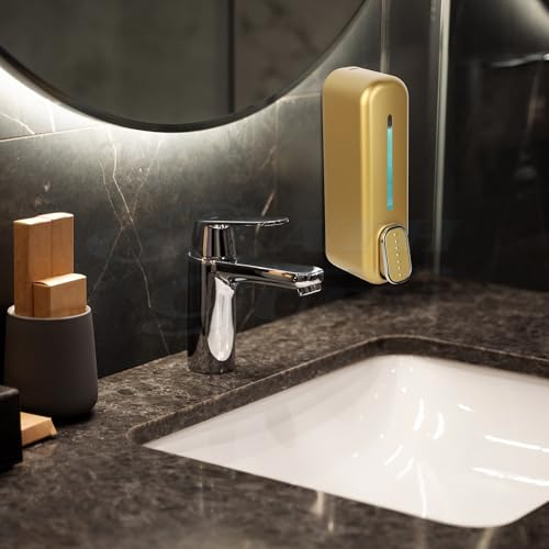 Bath Guru Multipurpose Soap Dispenser Wall Mounted ABS Shampoo Lotion Sanitizer Dispenser for Bathroom (350 Ml, Smart Chrome)(Plastic) - Image 2