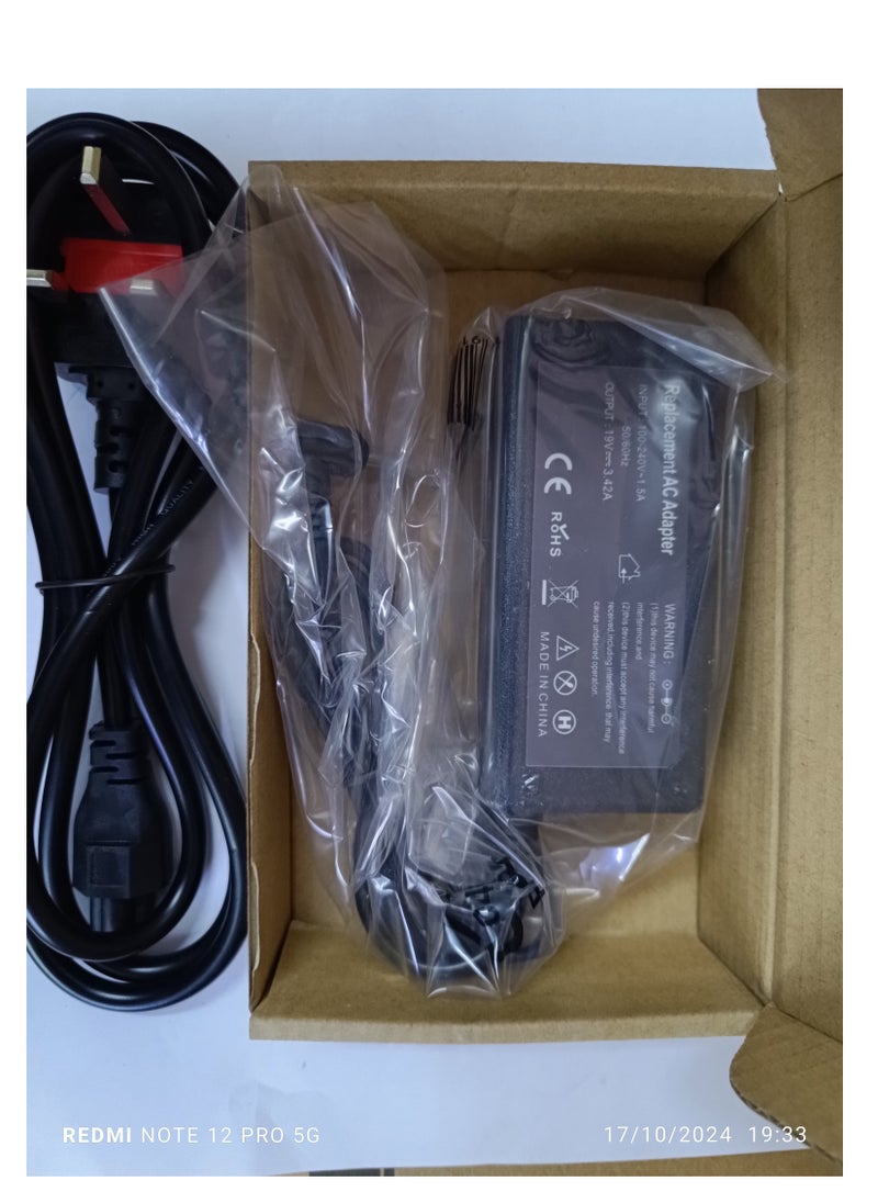 CSF 19V 3.42A AC ADAPTER LAPTOP TOSHIBA  - Image 1