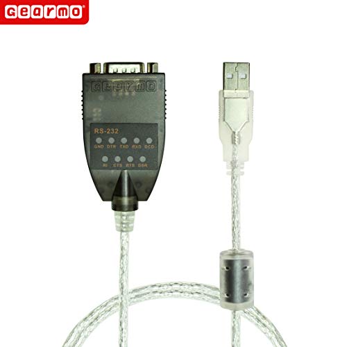 Gearmo USB to RS-232 Serial Adapter w/LED Indicators Windows 11 Support - Image 3