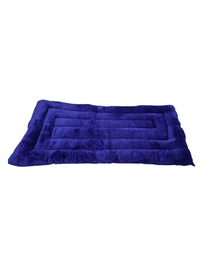 SMART HOME Cotton sleeping blanket for camps and rest houses, soft velvet to the touch, made of high-quality materials, natural cotton blanket for one person, size 180*90*6 cm - Image 3