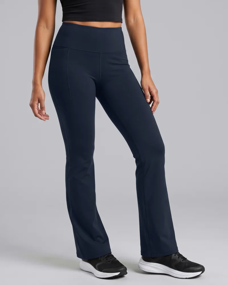 ماسلميند Women's Flare Pants with High Waist