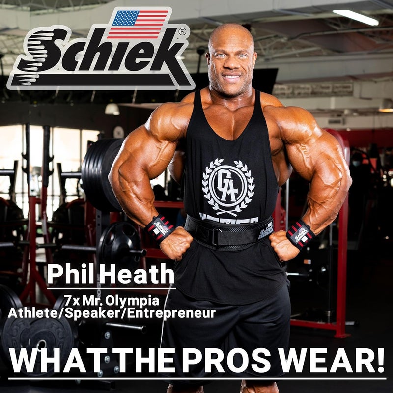 Schiek Sports Heavy Duty 12-Inch Wrist Wraps for Weight Lifting and Gym Workouts - Image 4