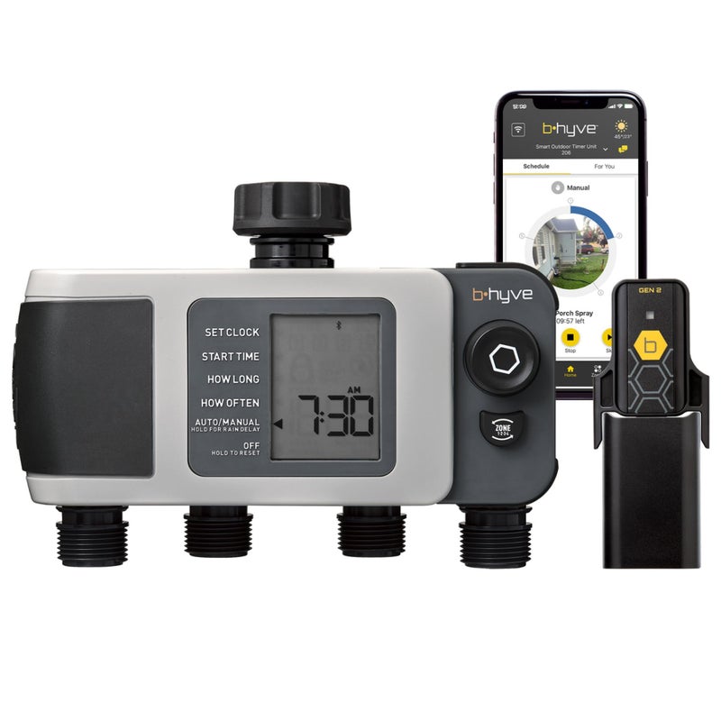 Orbit 24639 B-hyve XD 4-Port Smart Hose Watering Timer with Wi-Fi Hub - Image 1