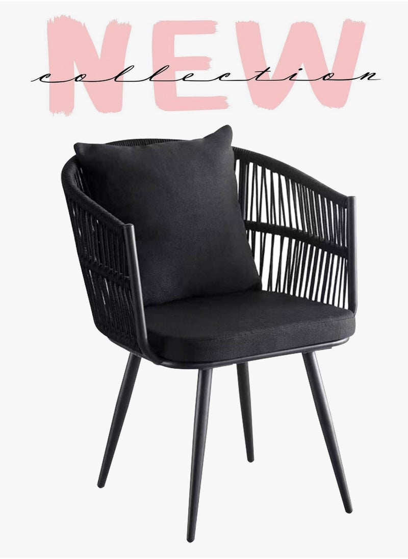 Generic - Set of 2 Pieces, Modern Outdoor Patio Rattan Chair - Image 1