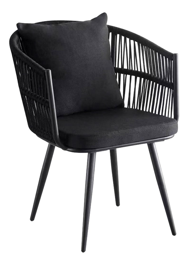 Generic - Set of 2 Pieces, Modern Outdoor Patio Rattan Chair - Image 1