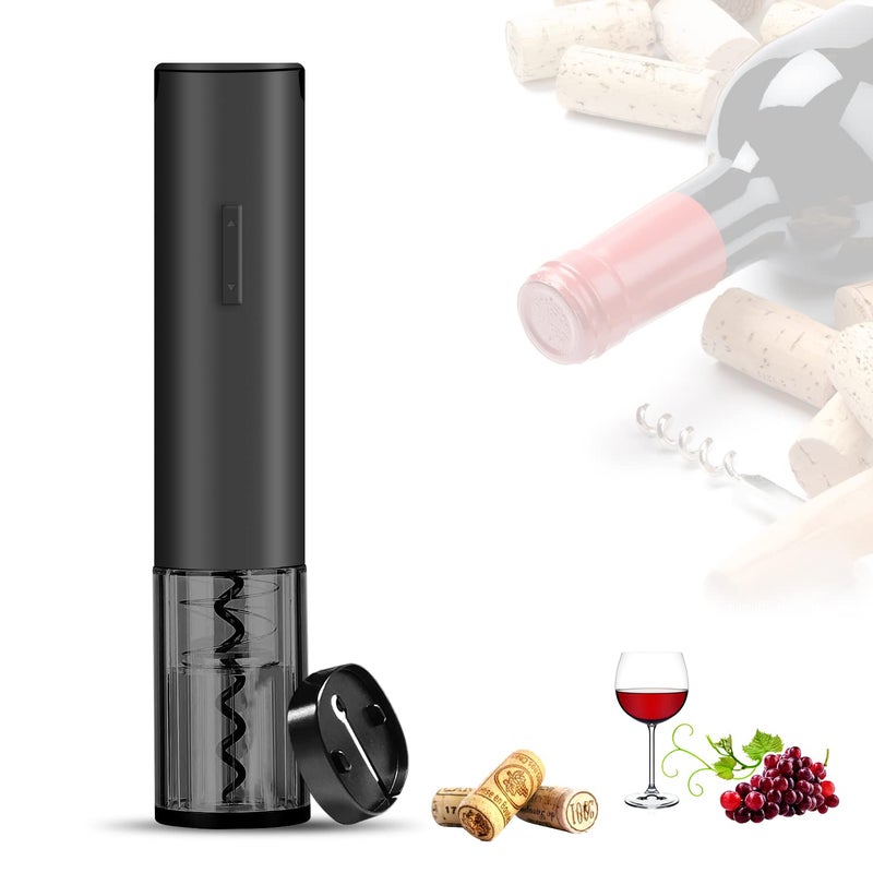 REPLEX Electric Wine Bottle Opener Automatic Wine Opener Corkscrew with Foil Cutter Reusable Wine Opener Gift for Waiter Women in Home Kitchen Party Bar Outdoor - Image 1