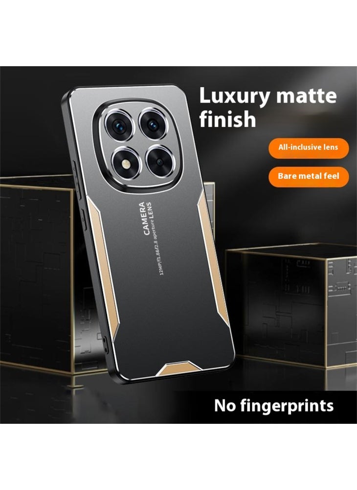 جراب هاتف Xiaomi Redmi Note 15 Pro 5G مصنوع من سبائك الألومنيوم TPU وغطاء خلفي من البولي كربونات - أزرق - Image 2