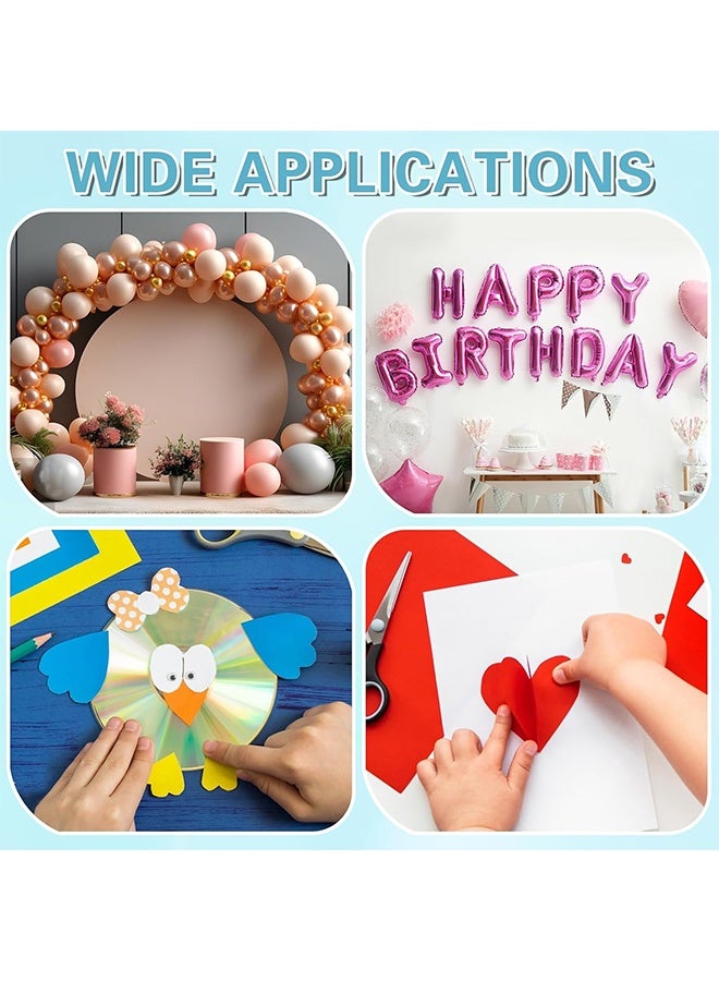 Generic Glue Points Dots, 1500Pcs Balloon Glue Adhesive Dots Double Sided Removable Glue Tape Dots for Balloons Crafts Decoration, 10 mm  - Image 4