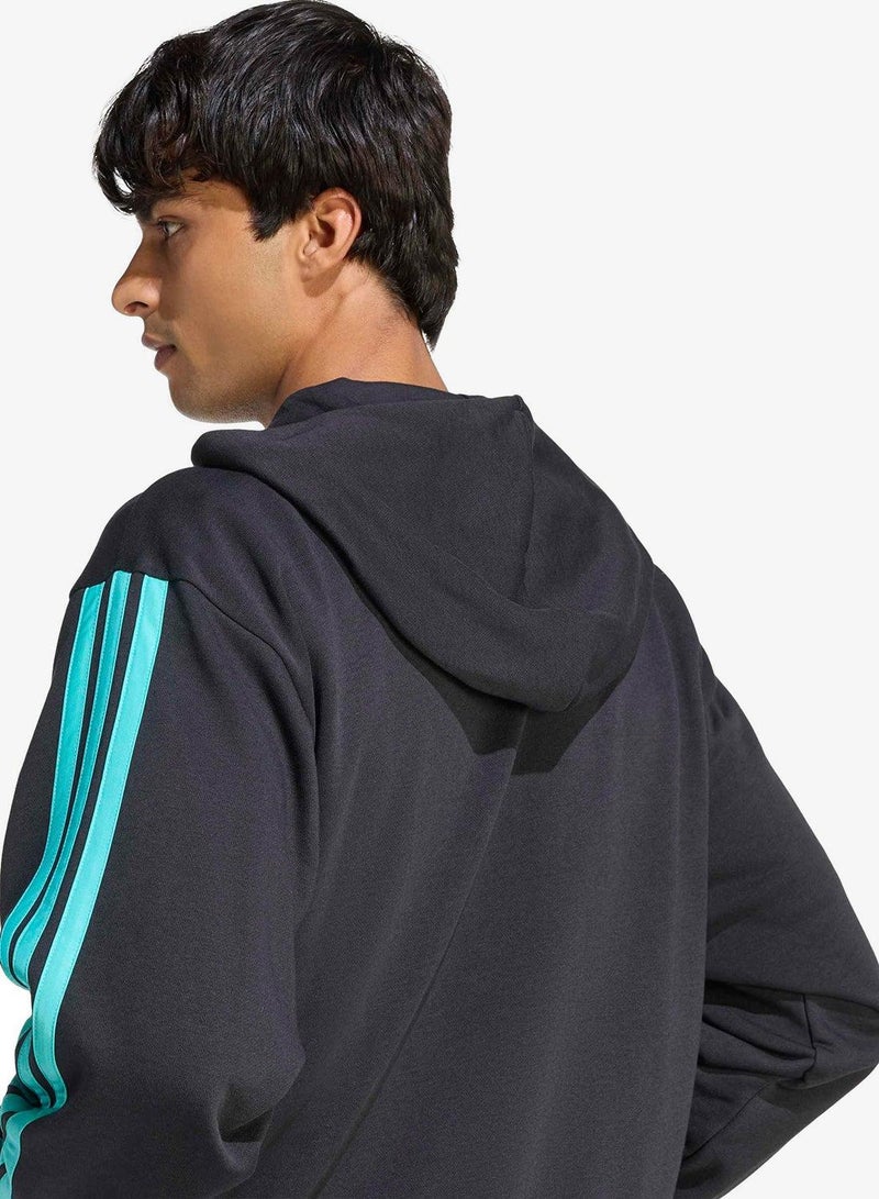 Adidas MERCEDES - AMG PETRONAS FORMULA 1 TEAM DNA FULL ZIP HOODY - Image 4