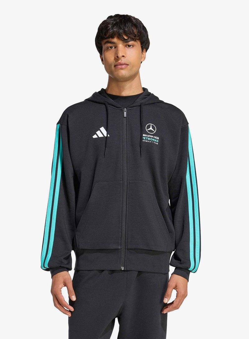 Adidas MERCEDES - AMG PETRONAS FORMULA 1 TEAM DNA FULL ZIP HOODY - Image 1