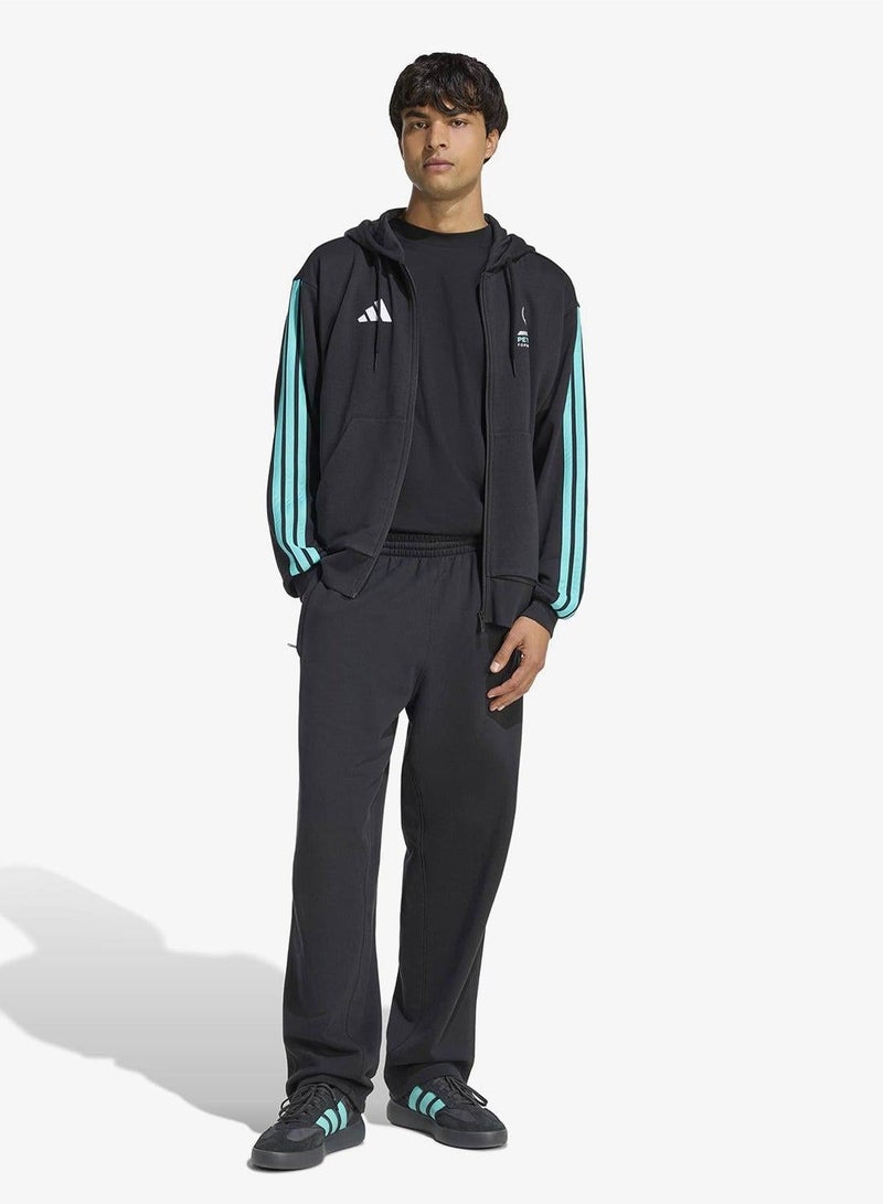 Adidas MERCEDES - AMG PETRONAS FORMULA 1 TEAM DNA FULL ZIP HOODY - Image 5