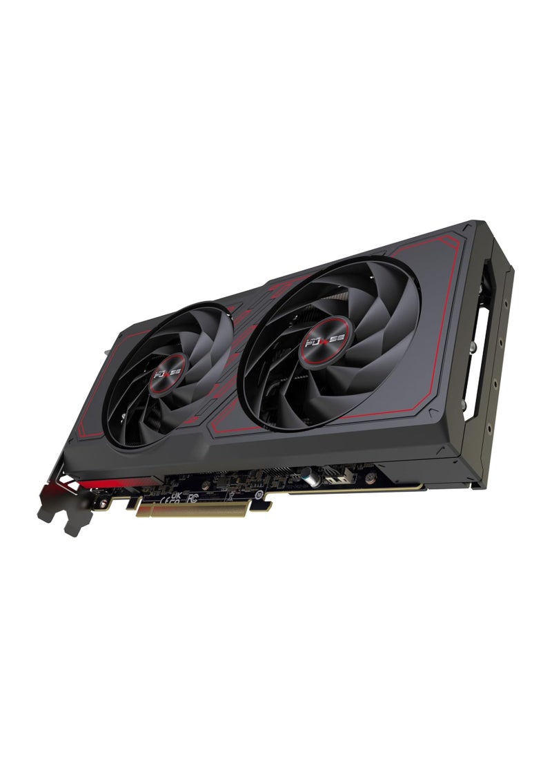 Sapphire - Sapphire Pulse AMD Radeon RX 7600 XT Gaming OC 16GB GDDR6 Dual HDMI&DP 128 Bit 18 Gbps Graphic Card, 32MB Cache, Boost Clock Up To 2810 MHz, Optimized Composite Heatpipe | 11339-04-20G - Image 1
