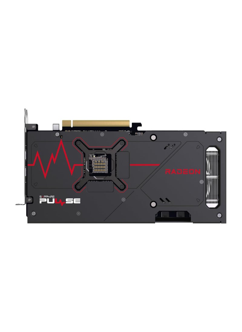 Sapphire - Sapphire Pulse AMD Radeon RX 7600 XT Gaming OC 16GB GDDR6 Dual HDMI&DP 128 Bit 18 Gbps Graphic Card, 32MB Cache, Boost Clock Up To 2810 MHz, Optimized Composite Heatpipe | 11339-04-20G - Image 1