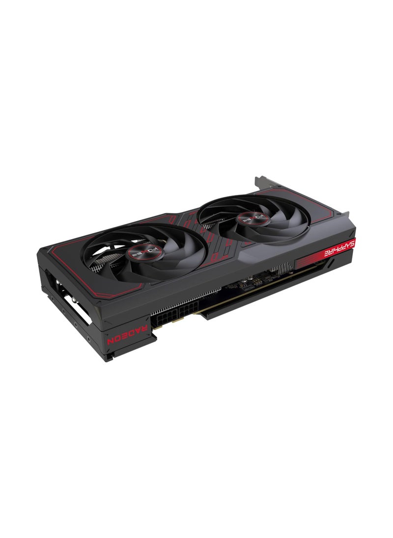 Sapphire - Sapphire Pulse AMD Radeon RX 7600 XT Gaming OC 16GB GDDR6 Dual HDMI&DP 128 Bit 18 Gbps Graphic Card, 32MB Cache, Boost Clock Up To 2810 MHz, Optimized Composite Heatpipe | 11339-04-20G - Image 1