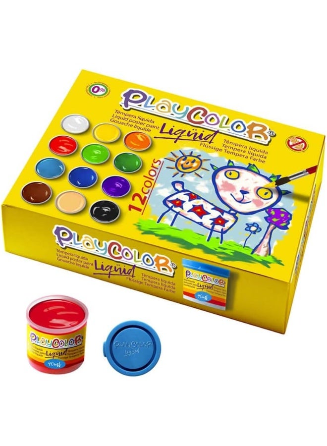Playcolor بلاي كولور ليكيد باسيك 40 مل (12) - Image 1