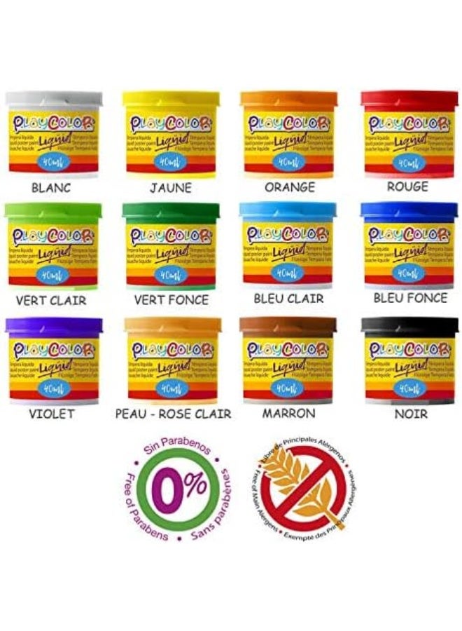 Playcolor بلاي كولور ليكيد باسيك 40 مل (12) - Image 3