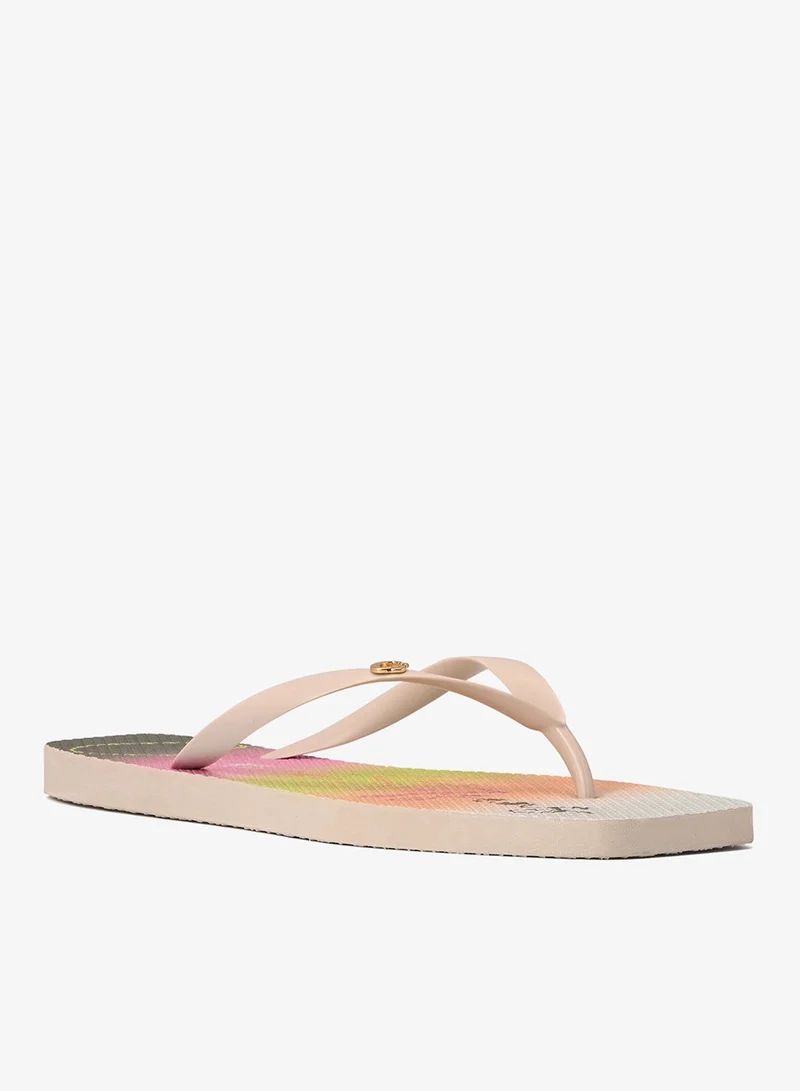 Carmen Steffens Flip-Flops Off-White with Military Gradient