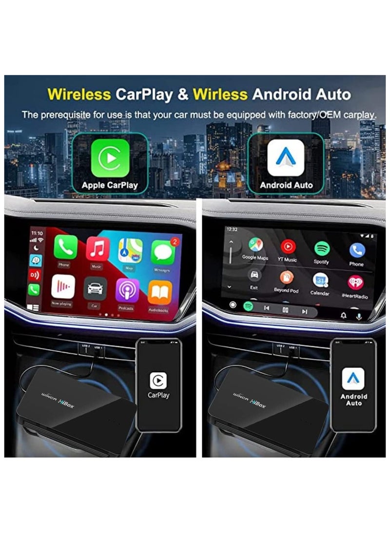 WINCA WINCA Android System AI Box, Support Netflix YouTube Online, CPU Spectrum ARM A53 Frame Quad Core Only Fit for Cars with Wireless CarPlay & Android Auto, 4G LTE, 4+64GB  - Image 4
