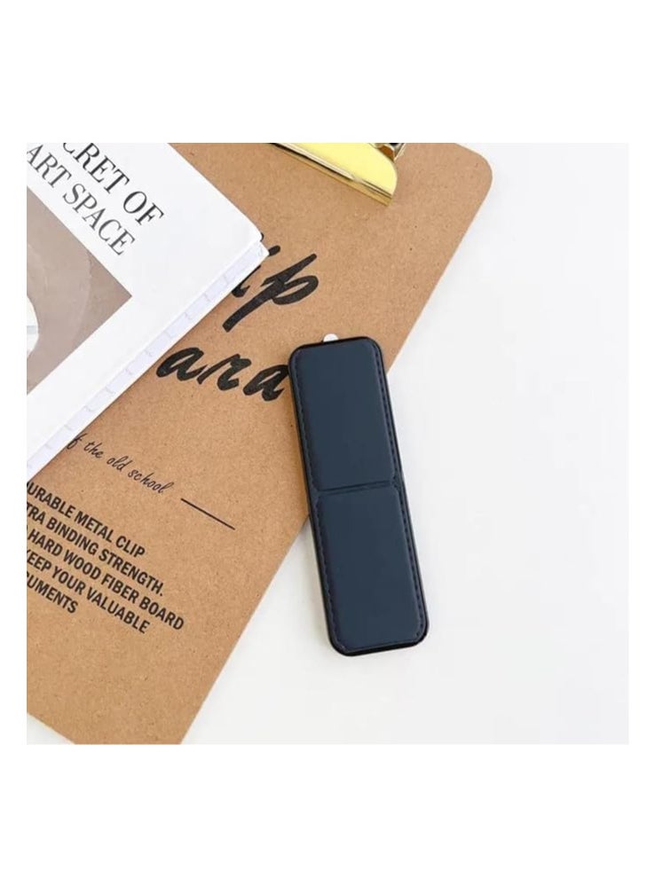 Magnetic Mobile Phone Holder Lazy Multi-functional Vertical And Horizontal Stand Foldable Back Stick Mobile Phone Stand (blue)