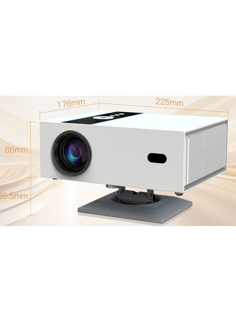 general Classic Projector X6 H716 Full HD 4K 1080P Multifunctional Auto Focus Auto Keystone Correction / Intelligent Obstacle Avoidance / Screen Automatic Alignment / 360°Rotation / Screen Mirroring / Two-Way Bluetooth / Unique Speaker Cavities / Multiple Compatible Interfaces Headset TV Box PC iPad Phone PS4 PS5 USB - Image 1