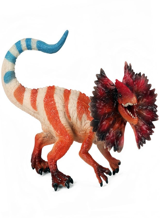 Gemini&Genius Dilophosaurus Dinosaur Toy for Kids, Play and Display Dinosaur Toy Figure, Realistic Dino Toy with Moveable Jaw, Birthday Gift, Cake Topper, Party Supplie or Decoration for Kids - Image 1