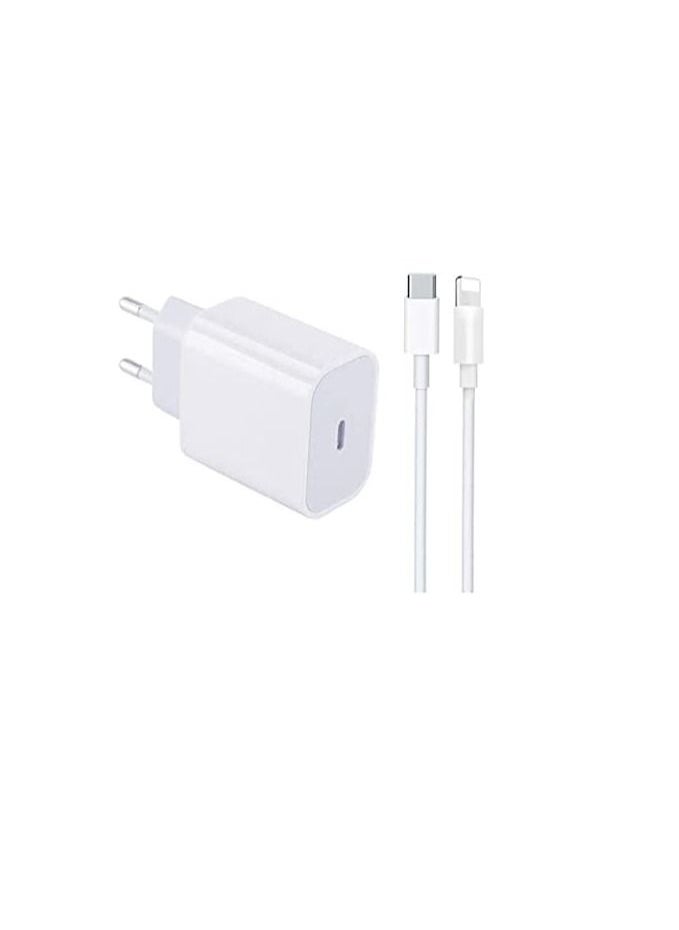 Generic - 20W USB-C Power Adapter With Lightning To USB-C Cable - Image 1