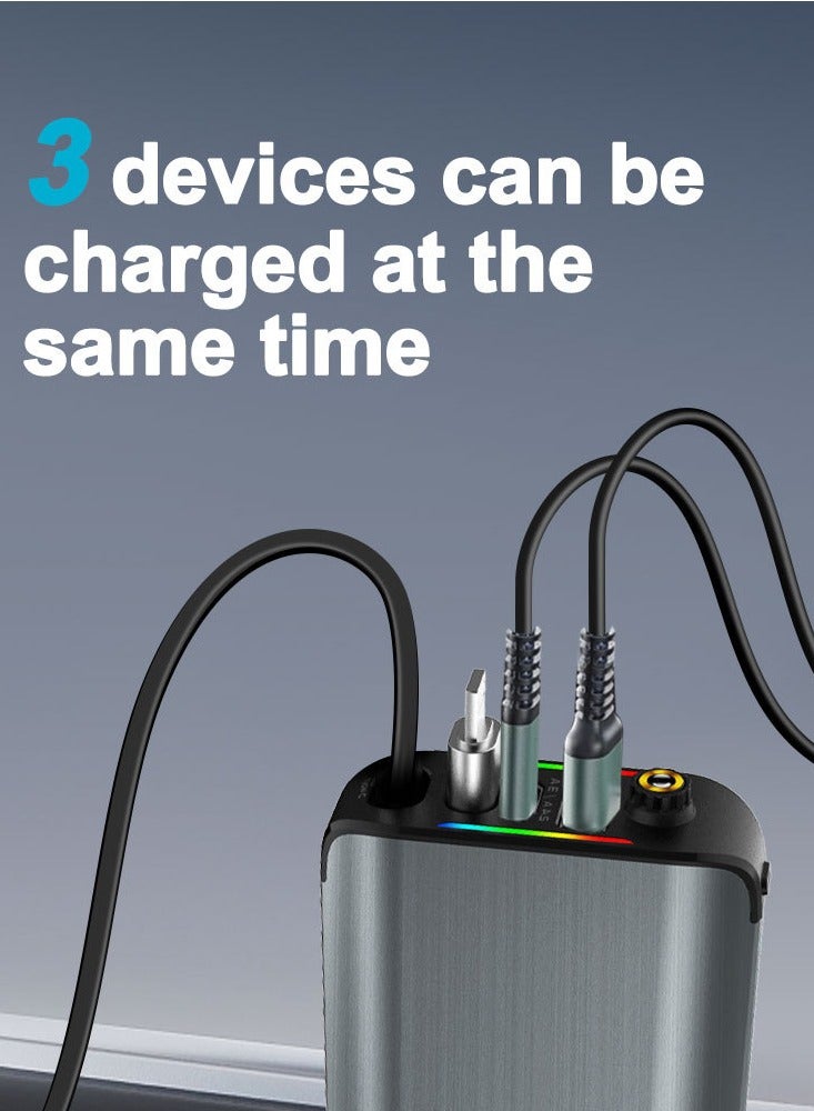 iPhone 16 Car Charger Type C, 120W Retractable Car Charger Adapter, Gifts for Men Women, Car Accessories for Apple iPhone 16e 15 14 13 Pro Max Plus, Samsung Galaxy, Android  Cable 4 in 1 Support Sta - Image 3