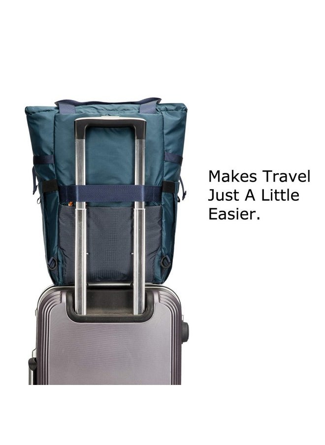 Perilogics - Perilogics Baby Diaper Bag Backpack, 25L Large Capacity, 18.5 Oz Ultra Lightweight, Sporty Convertible Multifunction Travel Work Tote with Changing Mat, Stroller Straps, Organizer Pouches - Image 1