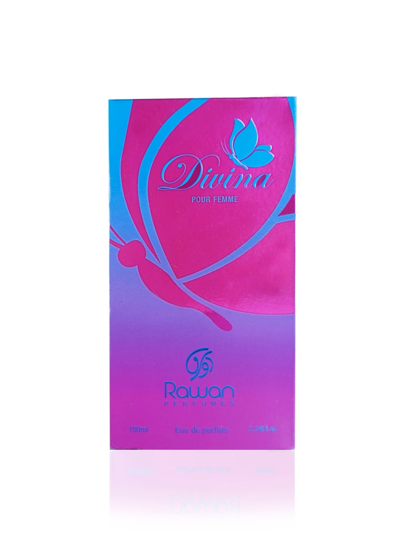 RAWAN Divina Pour Femme Eau de Parfum – 100ml by Rawan Perfumes - Image 3