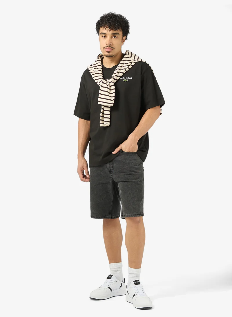 LACOSTE Loose Fit Crew Neck T-Shirt