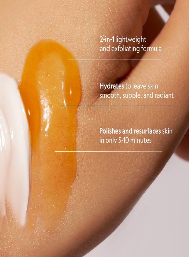 YENSA Super Glow Radiance Polishing Mask - 2-in-1 Face Exfoliator & Hydrating Mask with Pumpkin, Turmeric & Papaya - Hydrating, Radiance-Boosting & Soothing Exfoliant (2.5 Fl oz) - Image 4