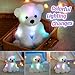 BSTAOFY Glow Polar Bear Light up Stuffed Animal LED Night Light Bear Soft Plush Toy Adorable Birthday Mothers Childrens Day Valentines for Toddler Kids White 95 - Image 2