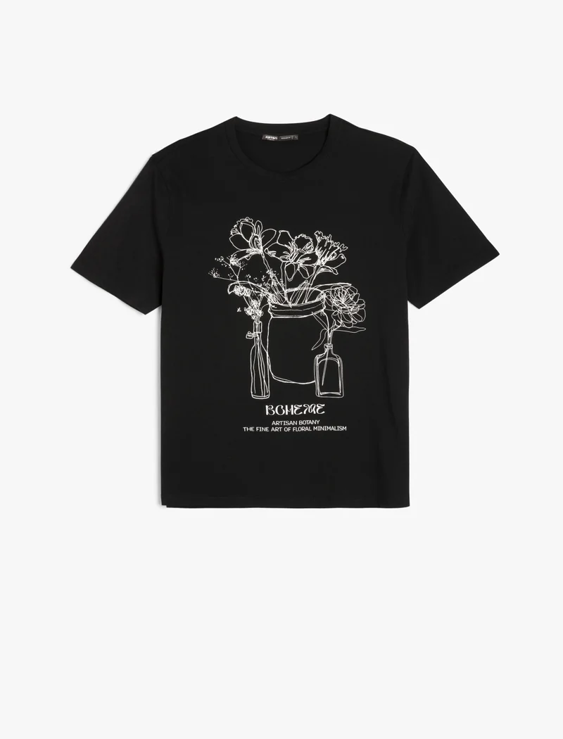 كوتون Short Sleeve T-Shirt