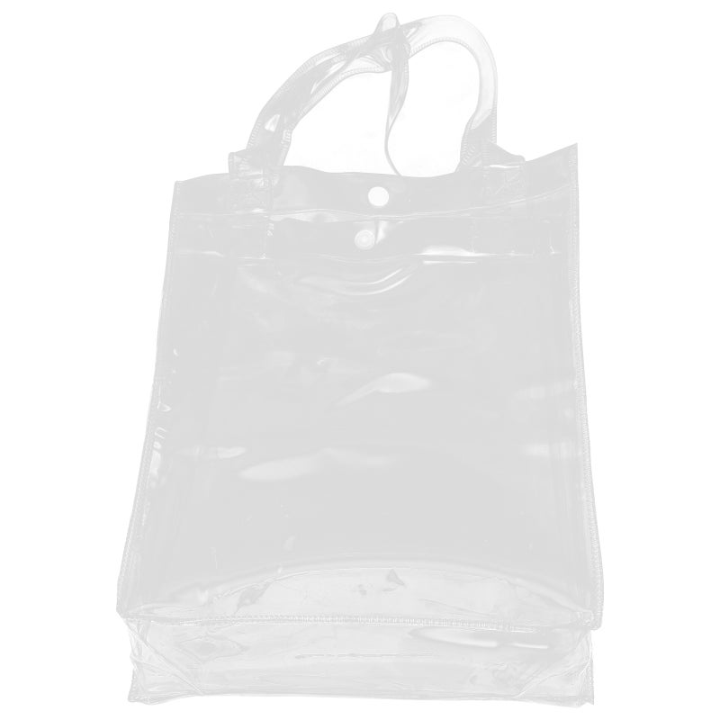 2pcs Large Capacity Portable File Bag Paper Storage Bag Tote Bag Pouch Transparent Test Paper Bag - Image 4