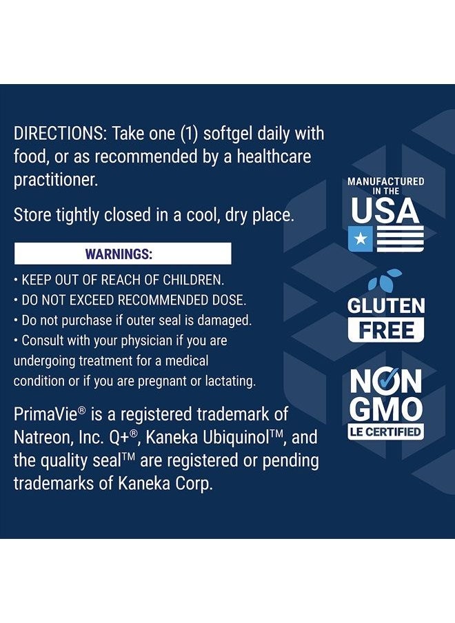 Life Extension - Super Ubiquinol CoQ10 with PQQ & Shilajit - Gluten Free, Non-GMO – 30 Softgels - Image 1