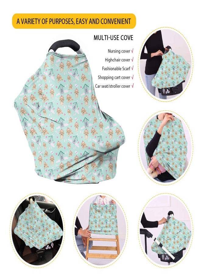 JOAIFO Classical Leopard Wild Cheetah Baby Infinity Nursing Scarf Breastfeeding Cover Ultra Soft Car Seat Covers Great for Shopping Privacy Breastfeeding - Image 4