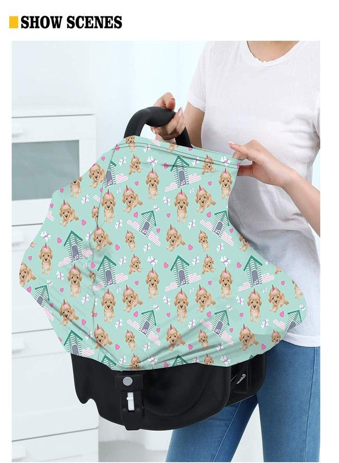 JOAIFO Classical Leopard Wild Cheetah Baby Infinity Nursing Scarf Breastfeeding Cover Ultra Soft Car Seat Covers Great for Shopping Privacy Breastfeeding - Image 5