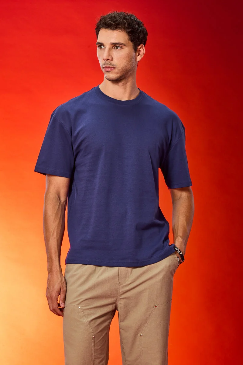 سنيتش تي شيرت قطن % مقاس كبير من كور لاب