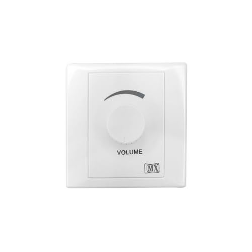 MX Wall-Mounted Volume Controller (MX-3733) – Dual Rotary Knobs, 3 W per Channel, Gold-Plated Contacts, Clean Potentiometer Adjustment - Image 5