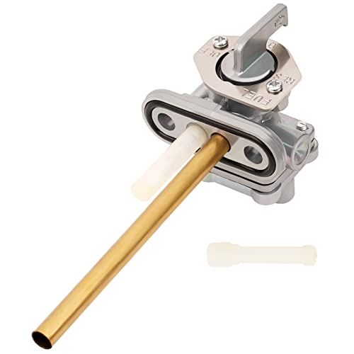 AHL Gas Tank Fuel Petcock Shut Off Valve Switch compatible with KAWASAKI KLR650 KLR-650 KLR 650 1987 1988 1989 1990-2018;51023-1390 51023-1148 51023-0003 51023-0715 - Image 2