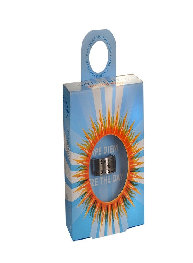 Retroworks Sundial Ring Silver Finish (Size 13, Silver) - Image 2