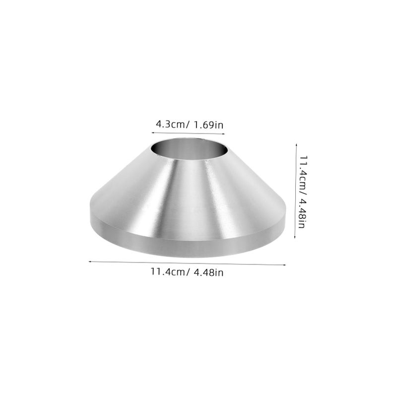 Tire Changer Centering Cone for Trucks Silver Easy Tire Changing Tool - Image 3