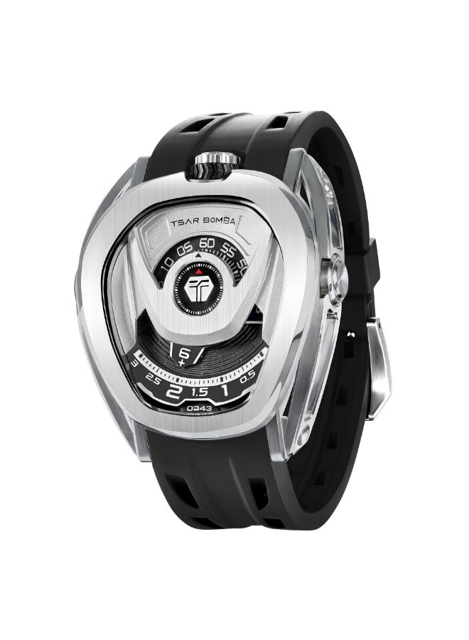 TSAR BOMBA Men's FKM Rubber Automatic Watch Set TB8213A-06(1+2)SET - 44.0*52.0 mm - Image 1
