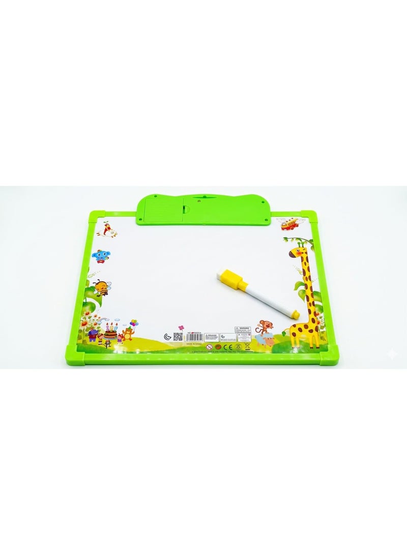 2 in 1 Smart Learning Board for Kids - Learn Letters and Numbers in Arabic and English - Drawing Board, Erasing Pen, Interactive Musical Keys - Image 2