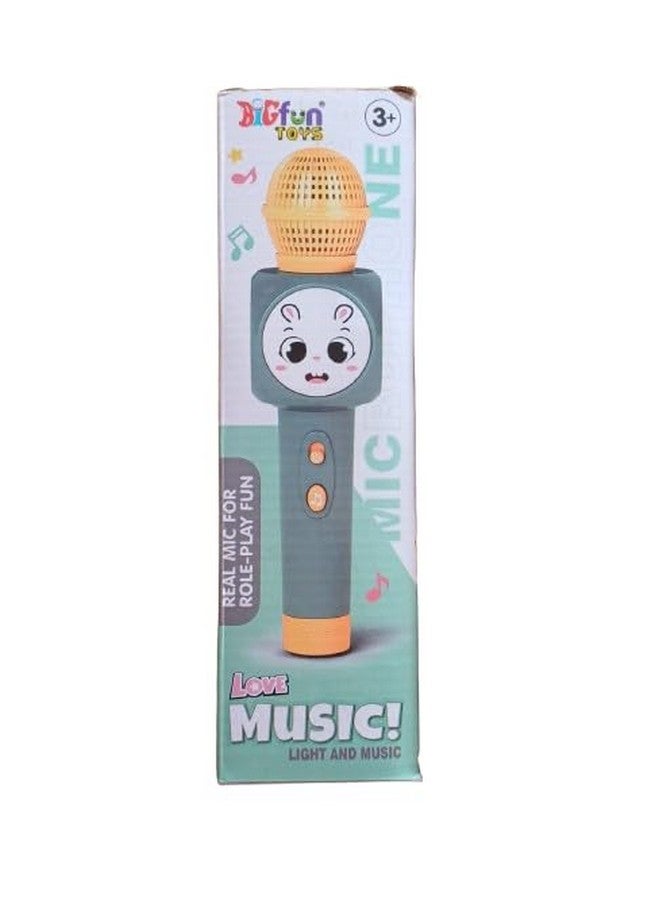 Smartcraft Musical Microphone For Kids Singing Mike With 3D Lights Music - Image 1