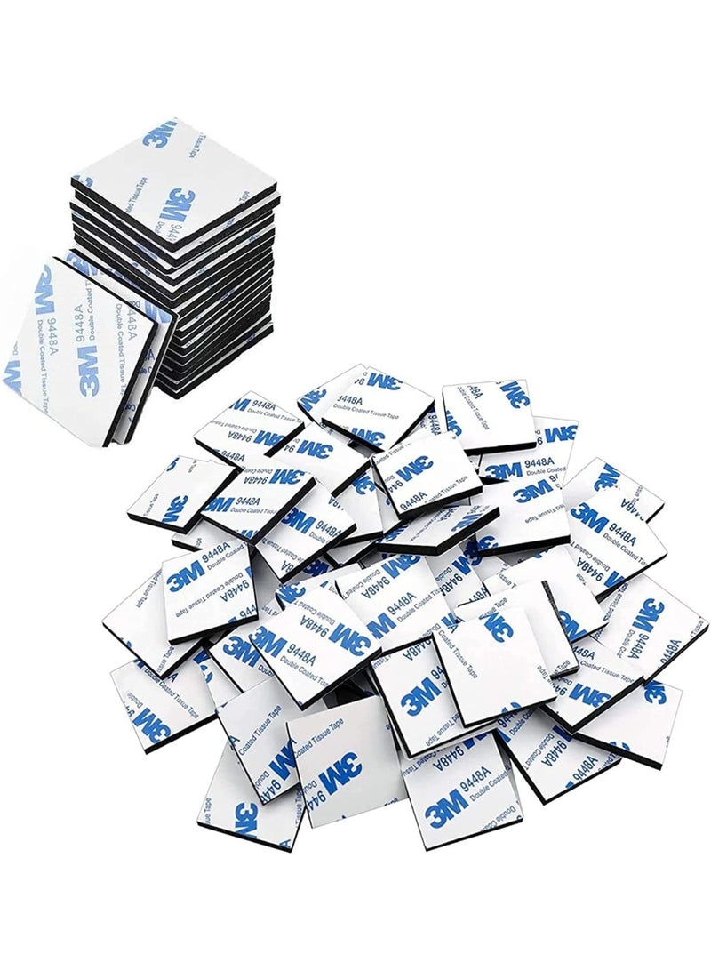 120 Pcs Double Sided Square Foam Tape, Strong Pad Mounting Adhesive Tape, Adhesive Foam Adhesive Tape, Waterproof, for Paper, Wood, Metal, Glass, Plastic Etc - Image 1