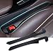 Edotim Car Seat Gap Filler Set of 2 Car Accessories Interior Organizer Seat Gap Plug Fit Sedan SUV Truck Black - Image 2