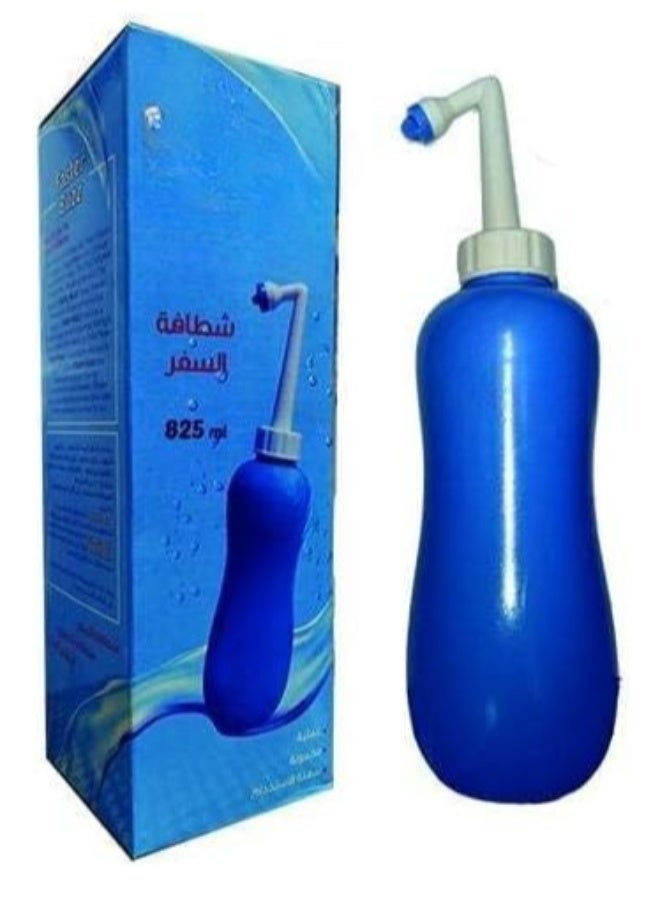 Portable travel bidet with a 825ml capacity - Convenient handheld sprayer for long distances, travel, camping, and personal hygiene - Image 2