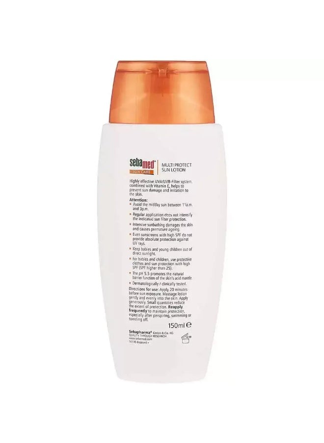 Sebamed Sebamed Sun Care SPF 50 Multi Protect Sun Lotion White, 150ml - Image 2